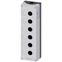 SIEMENS 3SU18560AA000AB1 ກອງປົກກັນ ENC METAL, ຝາຂ້າງສີເຫຼືອງ, 6 ຮອວ, 22MM, ວ່າງ