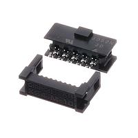 Omron Electronics XG4M-1030 ຕູ້ຕໍ່ສາຍແບບແບບແບບ Flat Cable Connectors OpenCoverSocket 10P NoStrainRelief 1Polr