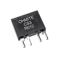 Ohmite CS5FR003E ການສັງເກດກຳລັງສູງຄວາມແມ່ນຍະສູງກວ່າ 5W 0.003 ໂອມ 1%