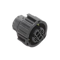AMP Connectors - TE Connectivity 1-1719434-3 ກອງປົກຄຸມ 4 POS DIA 2.5 SOCKET CONNECTOR HSG