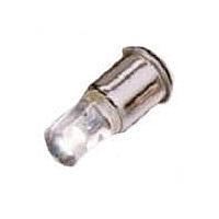 Dialight 586-1106-103F ເຄື່ອງສະແດງແບບ Single Chip LEDs T1 3/4 MIDGET FLANGE SHT 14V P