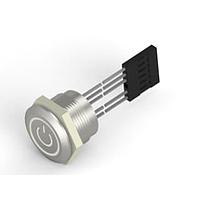 Alcoswitch - TE Connectivity 2342835-6 ປຸ່ມກົດສະຫນອງ AVC19L Flat S16 ແດງ RL 500mm/1x6