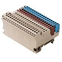 Weidmuller 1692640000 ບລັອກຕິດຕາມແຖວ DIN Rail Terminal Blocks ZIA 1.5/3L-1S/16/KB