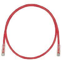 Panduit UTPSP120RDY ສາຍເຊື່ອມ Cat 6 COPP PATCH CORD CAT6 ສີແດງ 120'