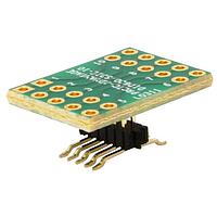 Chip Quik DIP600-SOIC-10W ອາແດບເຕີ DIP-10 (ກວ້າງ 0.6" ຊີ້ນ, ຊ່ອງຫຼຽນ 0.1") ເປັນ SOIC-10 Wide (ຊ່ອງຫຼຽນ 1.27mm, ຕົວຮ່າງ 300 mil) Adapter
