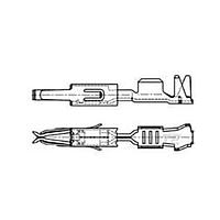 AMP Connectors - TE Connectivity 964274-2 (Cut Strip) ຂໍ້ຕໍ່ CONT RCPT .05-1.0 ຕັດລອດ 100 ຊິ້ນ