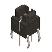 Diptronics TLL-61BA-S-V-B ສະຫນັບສະຫນູນສະຫນັບຜ່ານຮູ 6.1*6.1 (ແສງ LED ສີ)