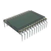 Varitronix VI-321-DP-RC-S ໂມດູນສະແດງຕົວເລກ LCD ສີເທົາ ສະທິດສະຫຼອງ 3 ຕົວເລກ