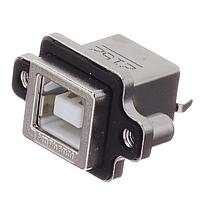 Amphenol Commercial Products MUSBD511N1 ຕົວເຊື່ອມ USB ປະເພດ B Rugged USB-B ຢຸດຕິການແບບຕັ້ງຕົວເຊື່ອມ