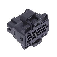 AMP Connectors - TE Connectivity 4-1437287-5 ຮາວຊິ້ງ 24 POS SOCKET BLK