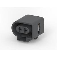 AMP Connectors - TE Connectivity 1-1355200-1 ກອງປົກຄຸມຕົວເຊື່ອມຕໍ່ປິດ 2P RECPT HOUSING MCP