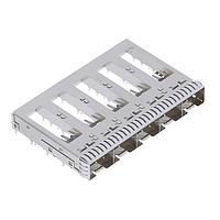 AMP Connectors - TE Connectivity 2284170-1 SFP+ ENHANCED 1X5 ກະບວນການກະຈັດກະຕ່າກັບກັນ PRESS FI
