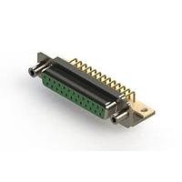EDAC 630-M25-340-GT6 ຕົວເຊື່ອມ D-Sub - ຕົວເຊື່ອມ D-Sub ມຸມຂວາ ຄວາມໜາແບບມາດຕະຖານ