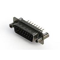 EDAC 627-M15-220-LN4 ຕົວເຊື່ອມ D-Sub - ຕົວເຊື່ອມ D-Sub ຄວາມໜາ້ຄວາມຖືກມາດຕະຖານ ແບບຕັ້ງຕົວແບບຕັດກະເປົາ