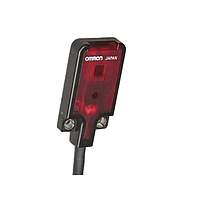 OMRON E3T-FL14 2M Ultracompact, Ultrathin ເຊັນເຊີ Photoelectric ມີເຄື່ອງຂະຫຍາຍສຽງໃນຕົວ (Background suppression, 1-15 mm, PNP, Dark-ON, M2)