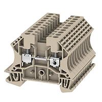 Weidmuller 1021000000 ບລັອກຕິມເນີລບຣິວີດ DIN Rail WDU 4/10