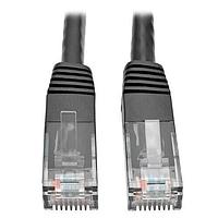 Tripp Lite N200-100-BK Cat 6 Cat6 GB ສາຍສະກັດ Molded Patch ສີດຳ, 100'