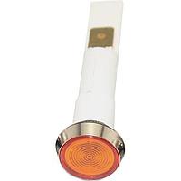 Mallory Sonalert FL1P-10NJ-4-Y110V ອິນດິເຄເຕີ LED YEL 10MM NUT 110VAC/DC