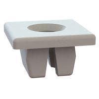 Essentra Components 60SGN01180 ກຣອມເມດ ນັດ Grommet Nut, .370x.375 ຮູ, .062-.120 Panel Thk