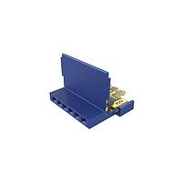 Amphenol FCI 65801-135LF ຕົວເຊື່ອມ Clincher™ Flex Connectors, ການປະກອບ Receptacle, ບັນດາດຽວ, 6 ຕຳແໜ່ງ, ຊ່ອງຫຼິ້ນ 2.54mm (.100in)