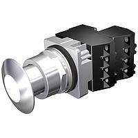 SIEMENS 52PP3EBUB ພຸດ-ພູລ 3POS,MOM,FV 120V,CHR-WHT,NCXLB-NC,LED