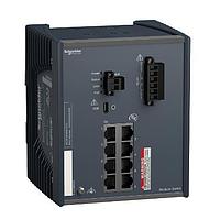 SCHNEIDER MCSESP083F23G0T ອຸປະກອນສະຫນັບສະຫນູນ Ethernet ທີ່ຈັດການໄດ້ Ethernet Switch, Industrial PoE Managed Switch 8 TX - Ext Temp