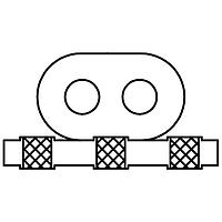 Pulse Electronics CX2142NLT ອຸປະກອນປ່ຽນສັນຍານແລະສັນຍານສຽງ XFMR,SGL,RF,55-870MHZ, 1:1 NPB