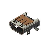 EDAC 694H319-569-211 HDMI HDMI ປະເພດ-D 15µ" ການຊຸດທາງອອກ Au ມຸມຂວາ SMT LCP ຕົວປ້ອງກັນ ສີດຳ