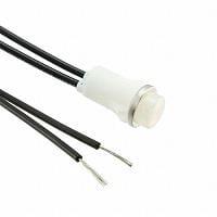 VCC 1050C4 ຕົວຊີ້ແຈ້ງຕະຫຼາດປ່ອງແຈ້ງແນວພາຍໃນ Neon Panel Mount Indicators WHITE DIFFUSED 1/2" MOUNTING HOLE