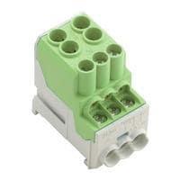Weidmuller 1561930000 ບລັອກຕິມເນີລະບົບ DIN Rail WPD 100 2X25/6X10 GN