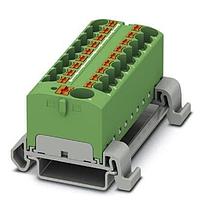 PHOENIX CONTACT 3273776 ບລອກທາມິນລະບົບ DIN Rail PTFIX 10/18X4-NS35A GN