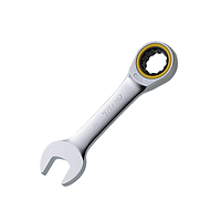 TOP Kogyo RCW-19S ທໍ່ປະຈົກສັ້ນ Ratchet Combination Wrench (19mm)