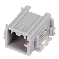 Molex 34912-6021 Shrouded MINI50 RA HDR SMT 2CKT POL B BLK