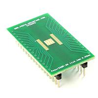 Chip Quik IPC0092 ປຸ່ມສອກແລະອາແດບເຕີ PowerSSOP-30toDIP-34 SMT Adapter