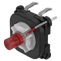 EAO 70-220.2S ຕົວຊີ້ວັດຕົວຢ່າງຕິດຕູ້ / ຕົວຊີ້ວັດຕົວຢ່າງສະຫນັບສະຫນູນການສະຫນອງສະຫນອງດ້ວຍການສະຫນອງແສງ Single Chip LED ແດງ, 2,0VDC/20mA, 1S Au