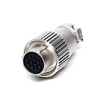 Hirose Electric JR16PK-10S(71) ຕົວເຊື່ອມ 10P STRT PLUG SCKT ອະລູມິນຽມ CON SCRW LK