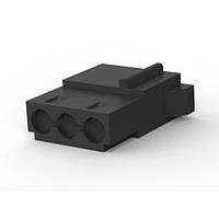 AMP Connectors - TE Connectivity 1-480303-9 ຮາກຮອງປະຕູປະຕິບັດ 03P PLUG HSG F/H BLK