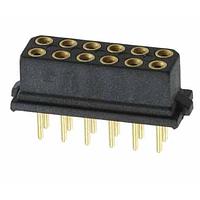 Harwin M80-8501245R ການປະກອບ Receptacle 6+6 DIL PC TAIL CONN T/R 350/R