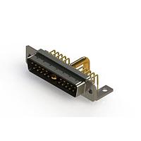 EDAC 629-21W1250-4T4 ຕູ້ຕິດຕໍ່ D-Sub ປະສົມມຸມຂວາ ຕູ້ຕິດຕໍ່ພະລັງງານ Combo D-Sub
