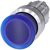 SIEMENS 3SU10511AD500AA0 ປຸ່ມກົງເຫຼືອງ ILLUM. ປຸ່ມກົງເຫຼືອງ PUSHBUTTON. 30MM. ສີຟ້າ