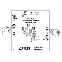 Analog Devices DC1514A ບົດທົດສອບຕົວຄວບຄຸມແຮງດັນໄຟຟ້າ - ຕົວຄວບຄຸມສະໄວ LT3579EFE ບົດທົດສອບ - 6.5A ບູດ/ກັບຄືນ