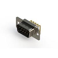 EDAC 621-M09-360-LT1 ຕົວເຊື່ອມ D-Sub - ຕົວເຊື່ອມ D-Sub ມຸມຂວາ ຄວາມໜາແບບມາດຕະຖານ