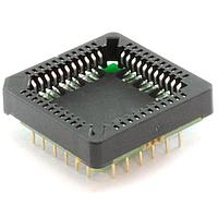Chip Quik PA0107C-P-R-SOCKET ອາແດບເຕີ PLCC-44 Socket ເປັນ PGA-44 Pin 1 Out SMT Adapter (50 mils / 1.27 mm pitch) Compact Series