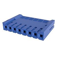 Amphenol FCI 67013-008LF ເຄື່ອງສົມບັດ Berg Duflex Housing, ແຖວດຽວ, 8 ຕຳແໜ່ງ.