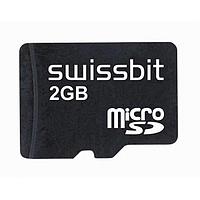 Swissbit SFSD2048N1AS1TO-I-QG-221-STD ບັດ MicroSD ອຸດສາຫະກຳ microSD Card, S-600u, 2 GB, SLC Flash, -40C ຫາ +85C