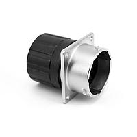 Amphenol SINE Systems RT001412PNHEC03 ຕົວເຊື່ອມຕໍ່ 12 ຕຳແໜ່ງ ຂອງກະດູກສີ່ແຫ່ງ, ຜູ້ຊາຍ, ຂະໜາດເປົາ 14, ຢາຊິໂລຄອນ, ແລະຝາປິດທ້າຍມີການປິດສາຍແບບເປົ່າເປົາ