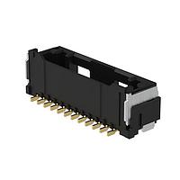 Molex 213225-1231 ຮອງສົງແລະຮອງສາຍ CLIK-MATE1.5 SRVT SMT AU 0.38 12P BK