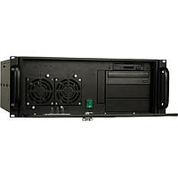 IEI Technology RACK-3000GBATX-R21/A130B ເຄື່ອງກວດສອບ Rackmount Chassis 4U ATX motherboard Rackmount Chassis, ສີດຳ, 2x ພັງລະຫວ່າງ 8cm, ມີ ACE-A130B-R10 (ແບບ 300W ATX)