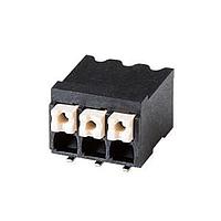 Same Sky (formerly CUI Devices) TBLH11-350-10BK ບລັອກຂໍ້ຕໍ່ຄົງທີ່ບໍ່ມີສະກຣູ, ອຸນຫະພູມສູງ, ຊະໜາມ 3.50 mm, ສີດຳພ້ອມປຸ່ມສີເທົາ