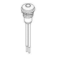 Lumex SSI-LXR3612GD-450 ອິນດິເຄດເຕີສ ເຂືອງ 565nm 30mcd T-3mm 18" Leads Dif